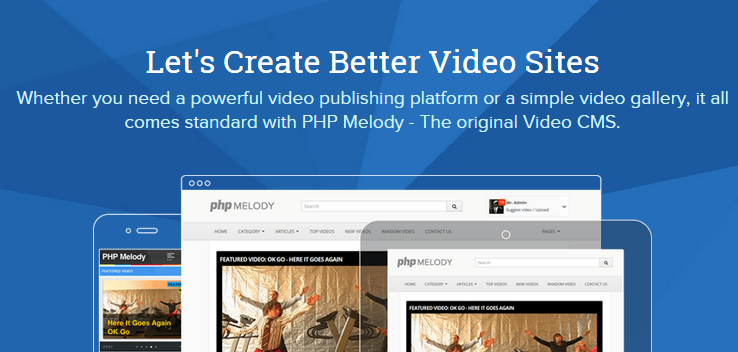 Demos php. XCARDS видео сайт. Php Video script. Melody mobile. Better Video.