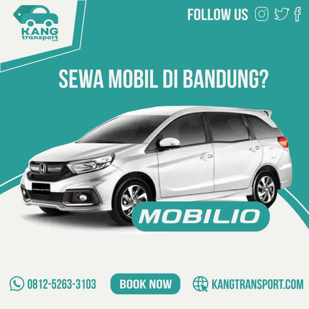 Sewa Mobil Mobilio Bandung Lepas Kunci 24 Jam  Sewa Mobil Bandung dan