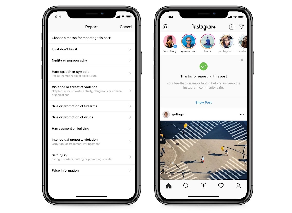 Instagram’s new tool is meant to reduce the risk of fake news
