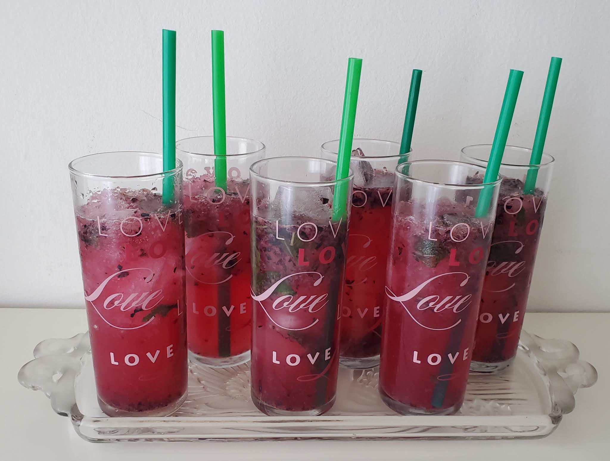 Carrie's Kitchen Creations Keto Friendly Blueberry Mojitos (Serves 2 to 6)