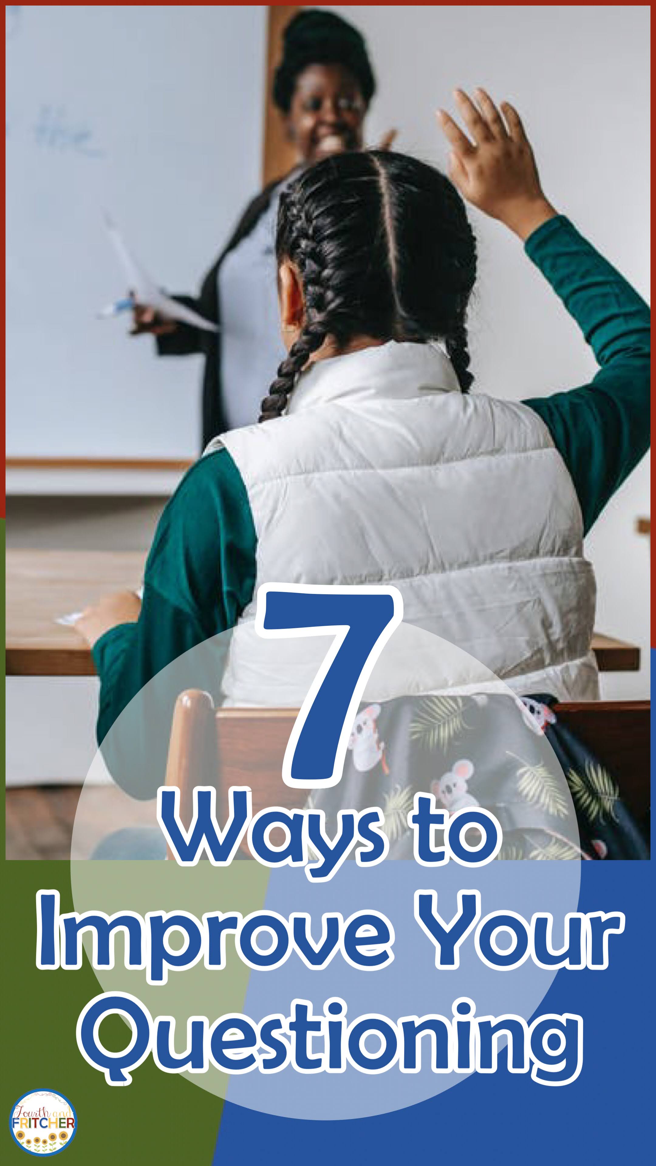 Fourth and Fritcher Questioning Techniques in an Elementary Classroom