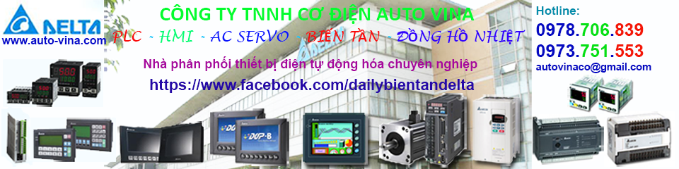 Đại lý bán biến tần Delta, PLC, màn hình HMI, AC Servo Delta, Mitsubishi, Proface, Weintek, Samkoon