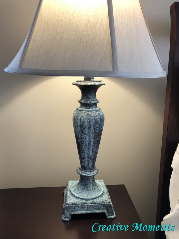 Patina Lamp Base Makeover