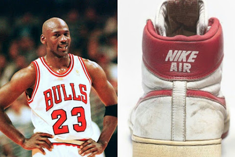 Giày của Michael Jordan được bán đấu giá hơn nửa triệu USD