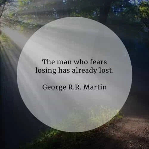 Fear quotes that'll make you more aware of the feeling