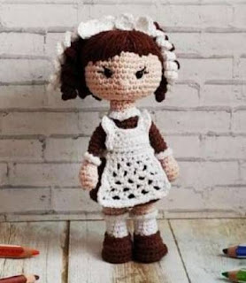 PATRON GRATIS MUÑECA AMIGURUMI 45867