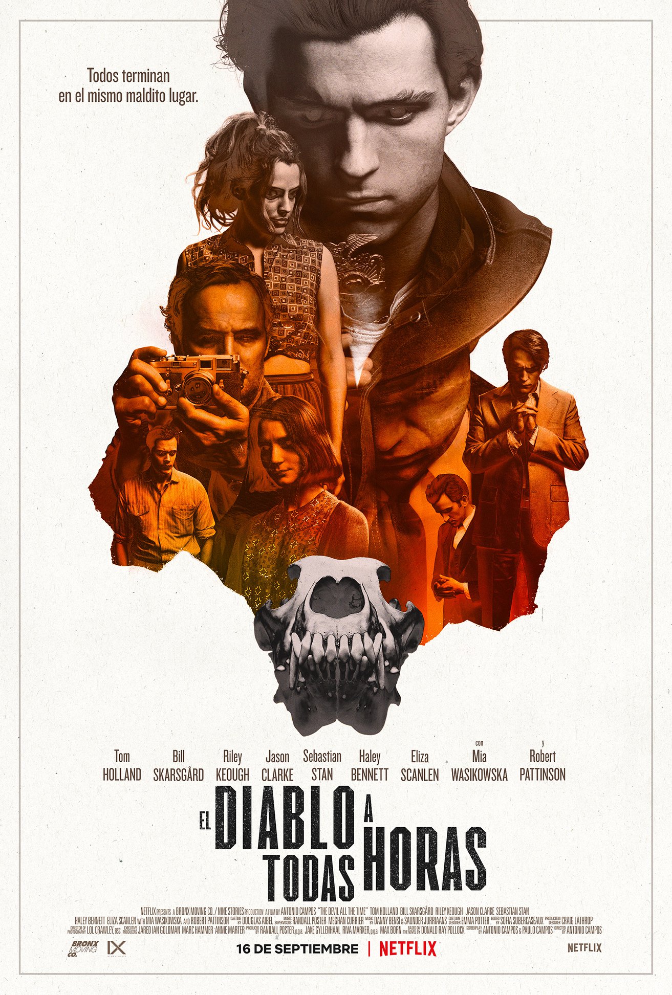 El Diablo a Todas Horas lanza trailer oficial con Tom Holland y Robert