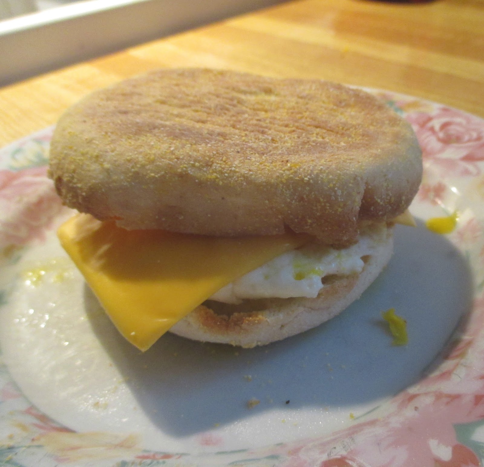 Just my Stuff English Muffin Sausage Breakfast