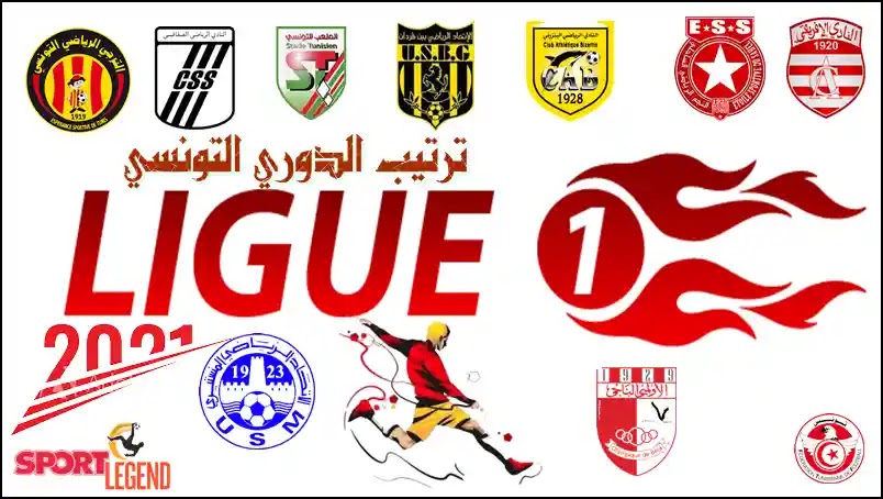 التونسي ترتيب 2021 الدوري ترتيب الدوري