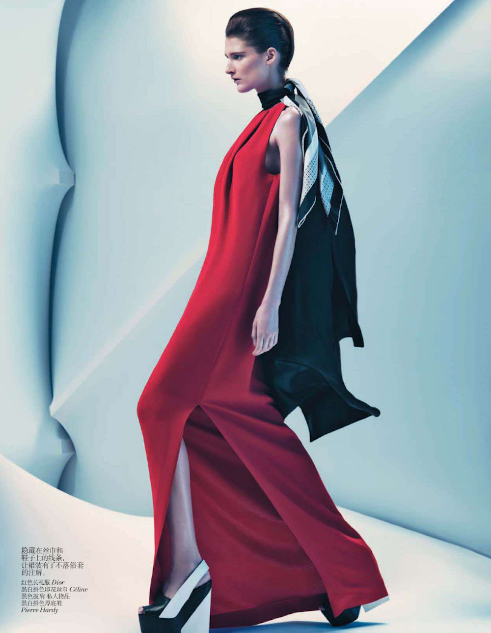 strong statement: marie piovesan by sebastian kim for vogue china ...