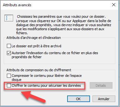 Chiffrer des fichiers et des dossiers avec le système de cryptage de fichiers EFS sous Windows 10 Crypter, chiffrer, EFS, cryptage, protéger, certificat, clé, NTFS, protection des données, sécurité, dossier, fichier, système, Windows 10, administration, turcs et astuces