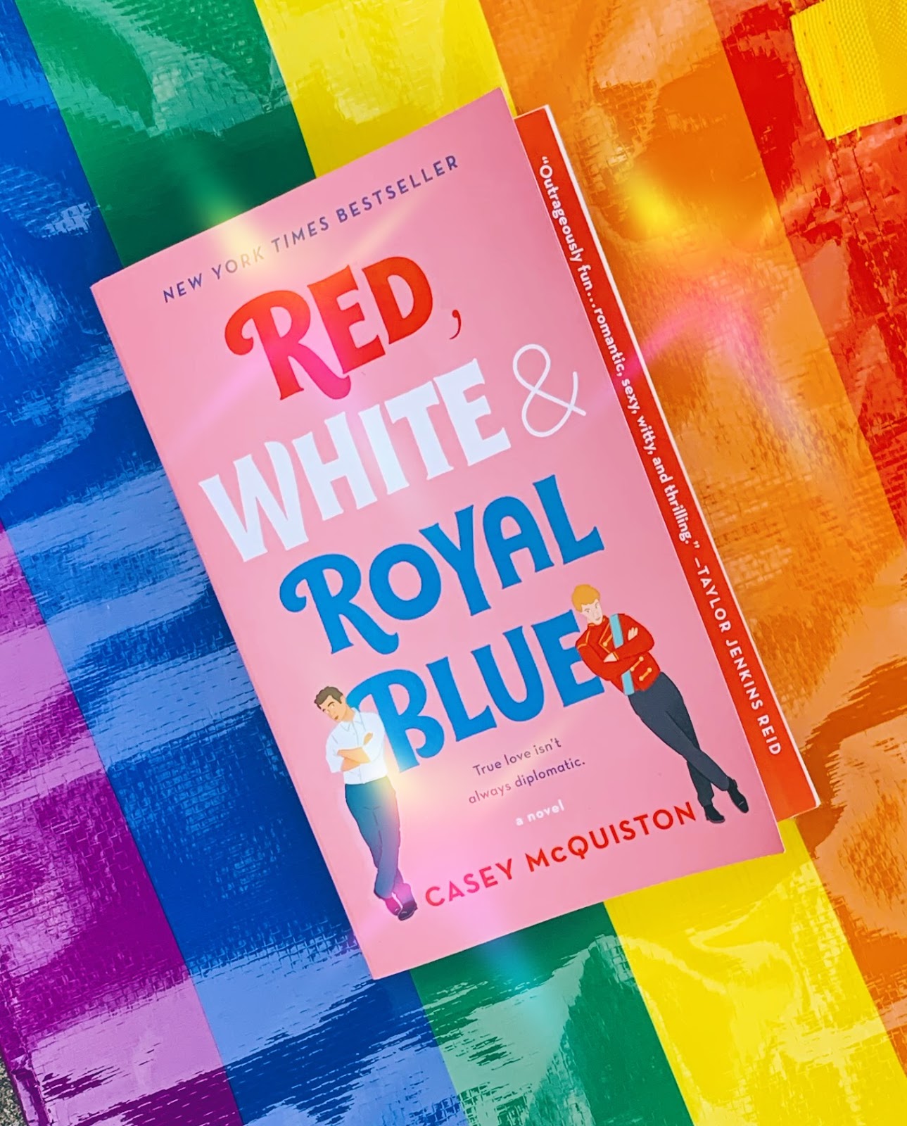 Red, White & Royal Blue by Casey McQuiston | Books To Barbells Book Club