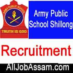 Army Public School Shillong Recruitment 2020