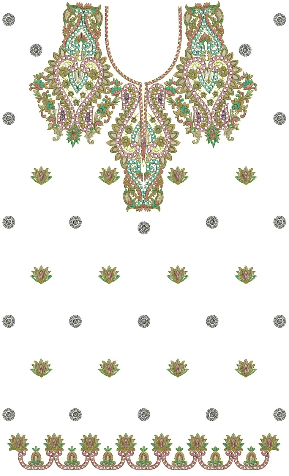 Embdesigntube full top dress embroidery design in emb format