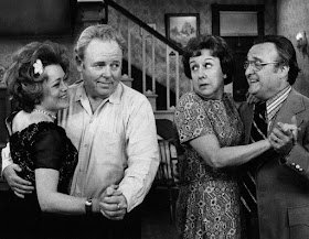 Vincent Gardenia (right) with Rue McClanahan starred with Jean Stapleton (left) and Caroll O'Connor in All in the Family