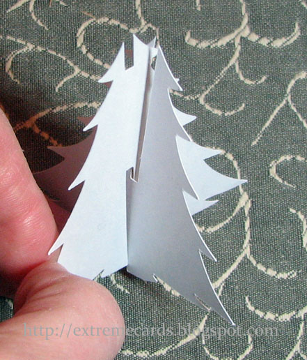 3d Christmas Tree Pop Up Card Tutorial