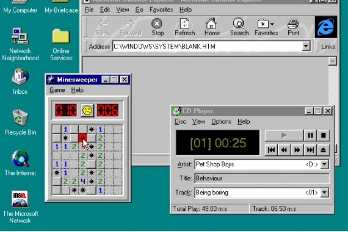 THE GRANDMA'S LOGBOOK M. WINDOWS 95, THE OS THAT CHANGED COMPUTING