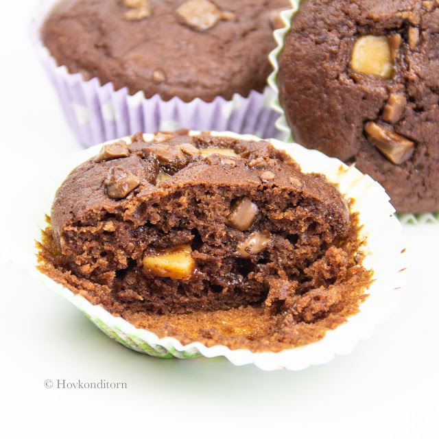 Chocolate Fudge Muffins