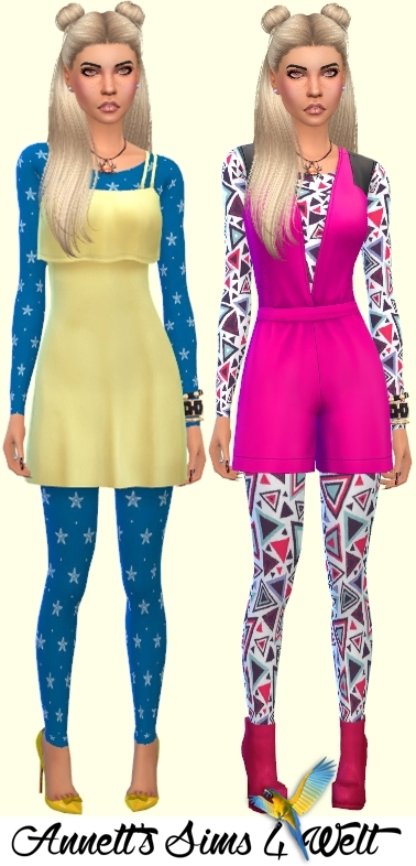Annetts Sims 4 Welt Accessory Catsuits