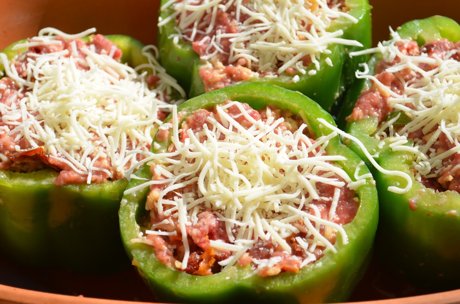 Sheilah's Kitchen Meatloaf Stuffed Peppers