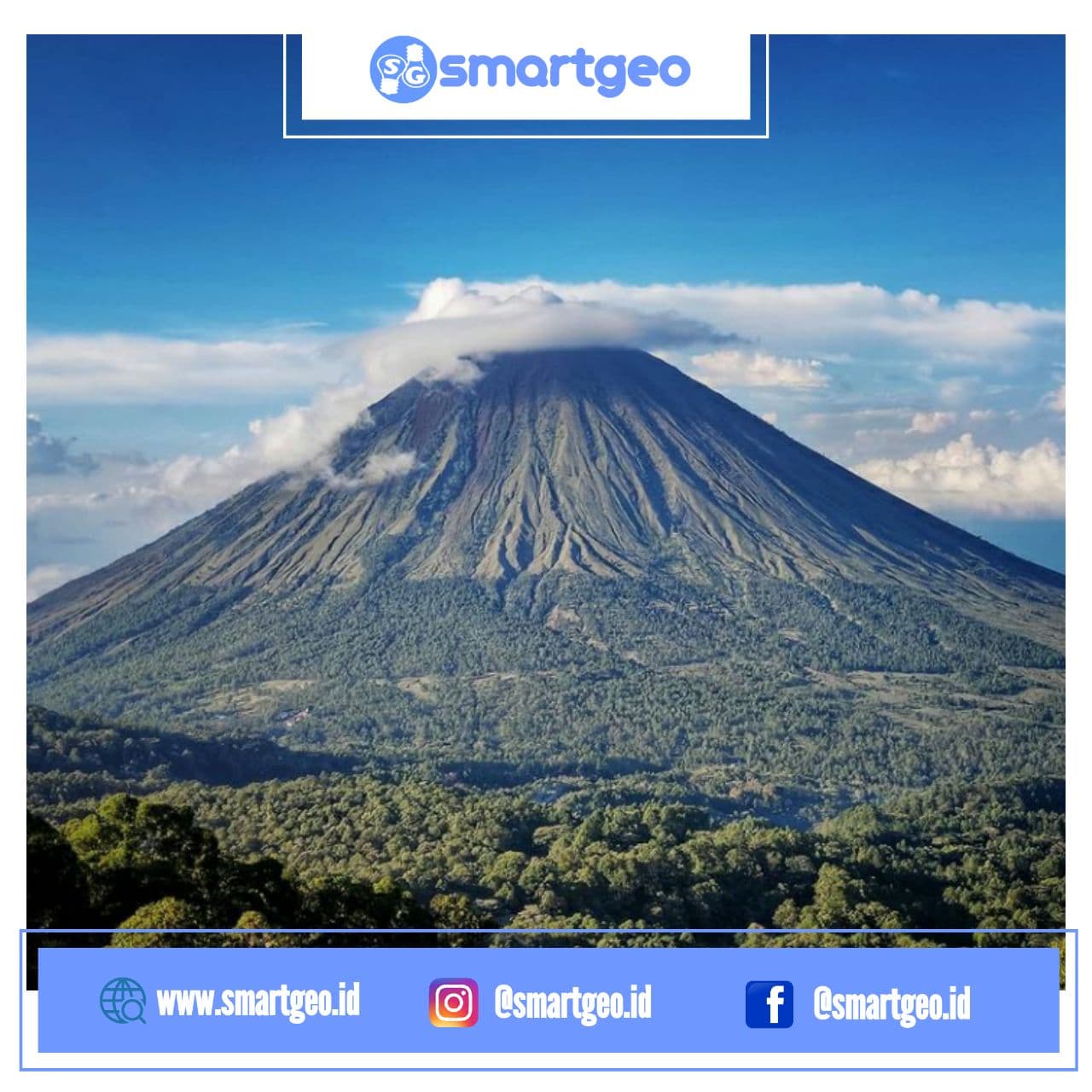 Gunung Inierie Gunungapi Tertinggi di Flores