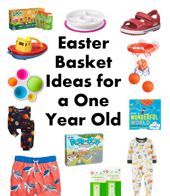 A Memory Of Us Easter Basket Ideas for a One Year Old A Kansas City