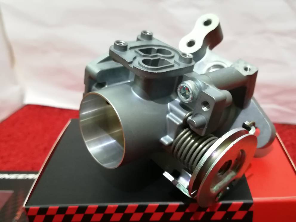 SWR THROTTLE BODY KIT 34MM HONDA RS150 / WINNER150 / SONIC150 / SUPRA