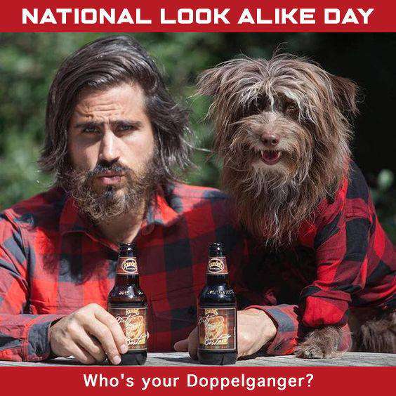 National Look-Alike Day Wishes Awesome Picture National Look-Alike Day Wishes Awesome Picture
