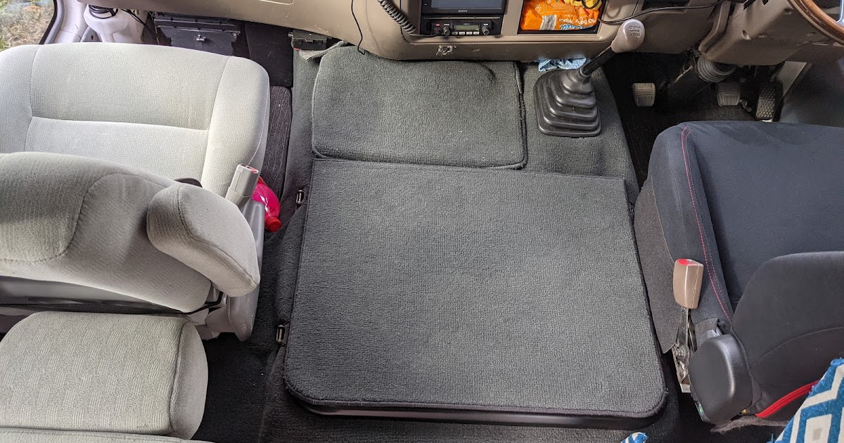 Coaster Motorhome Insulating and carpeting cab area