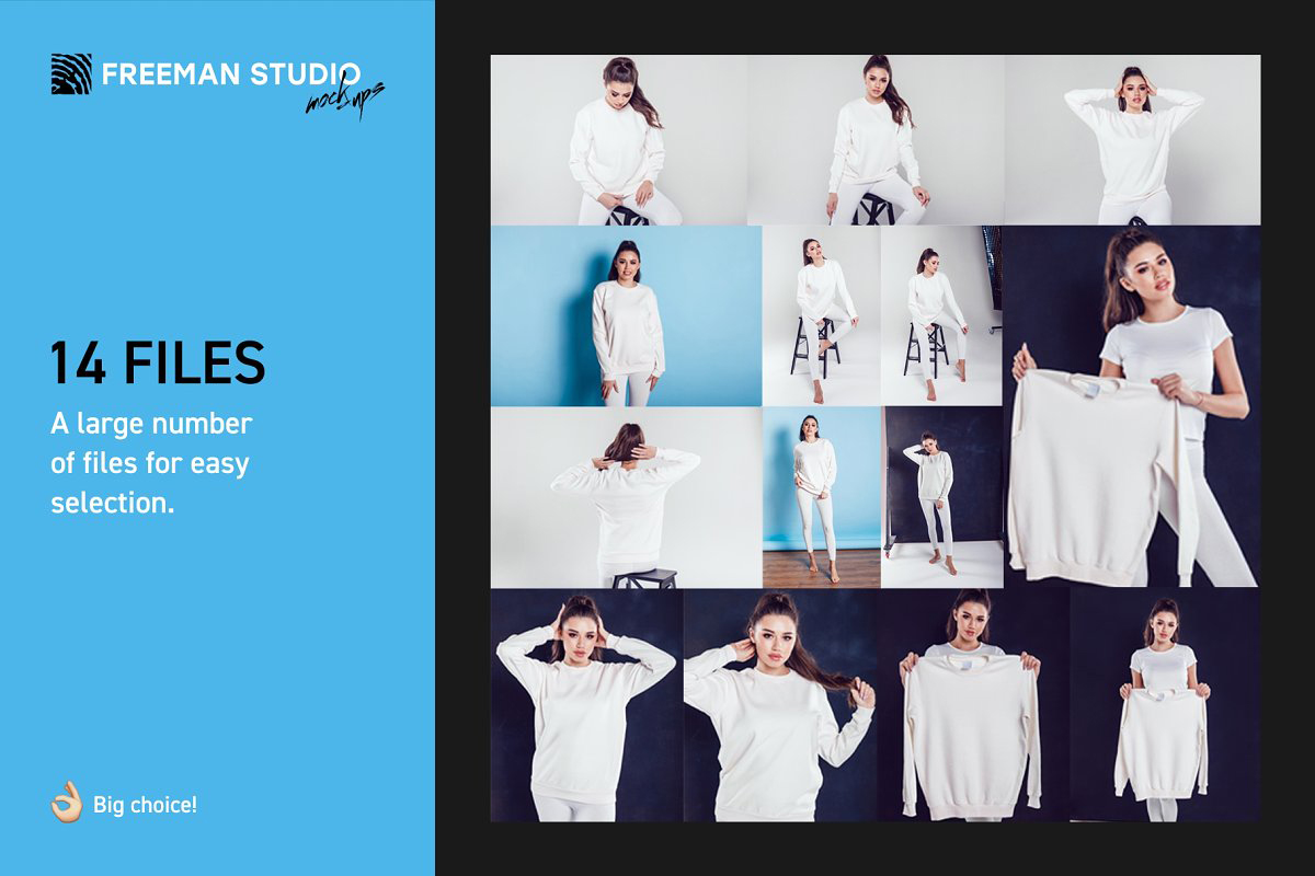 Sweatshirt Mock-Up Set 4667065 3 Sweatshirt Mock Up Set 4667065..