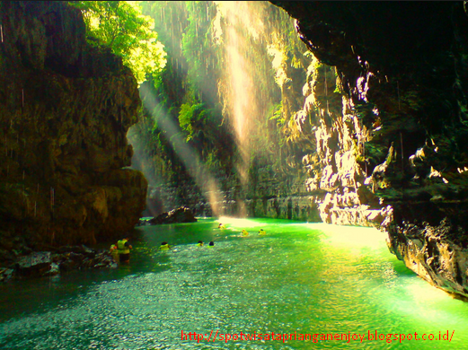 Wisata Alam Body Rafting Santirah Kabupaten Pangandaran ...