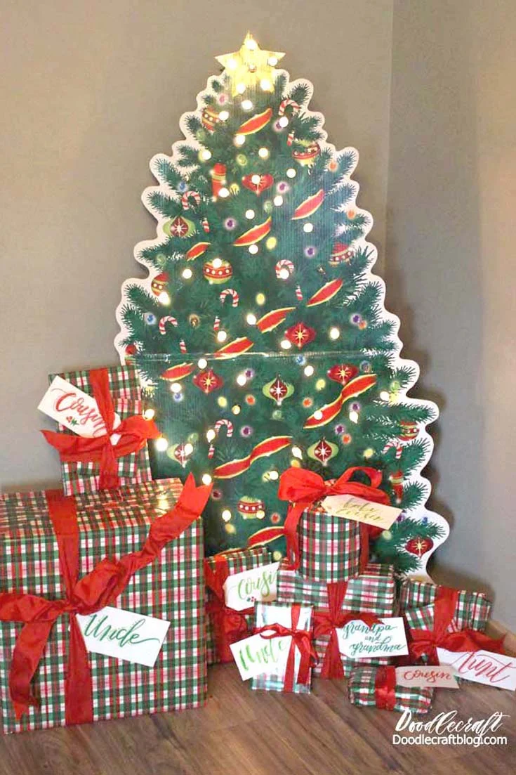 3 Space Saving Christmas Trees for Renters or Tiny Homes!