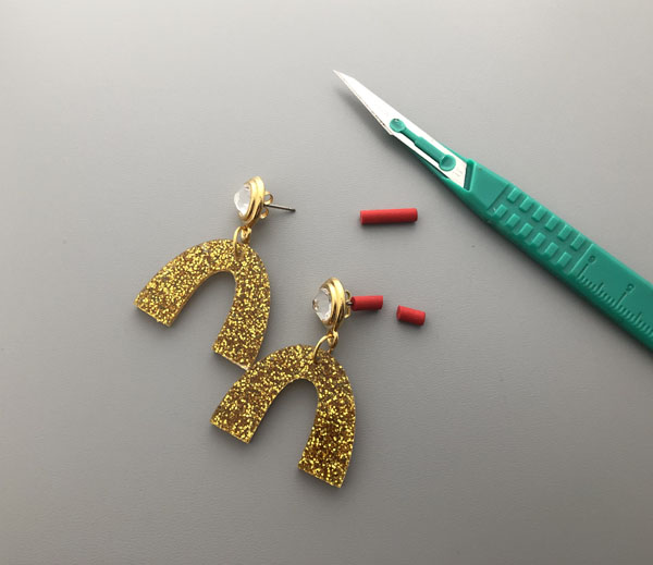 Rubber Tubing Stud Post Protectors for Shipping TierraCast Stud