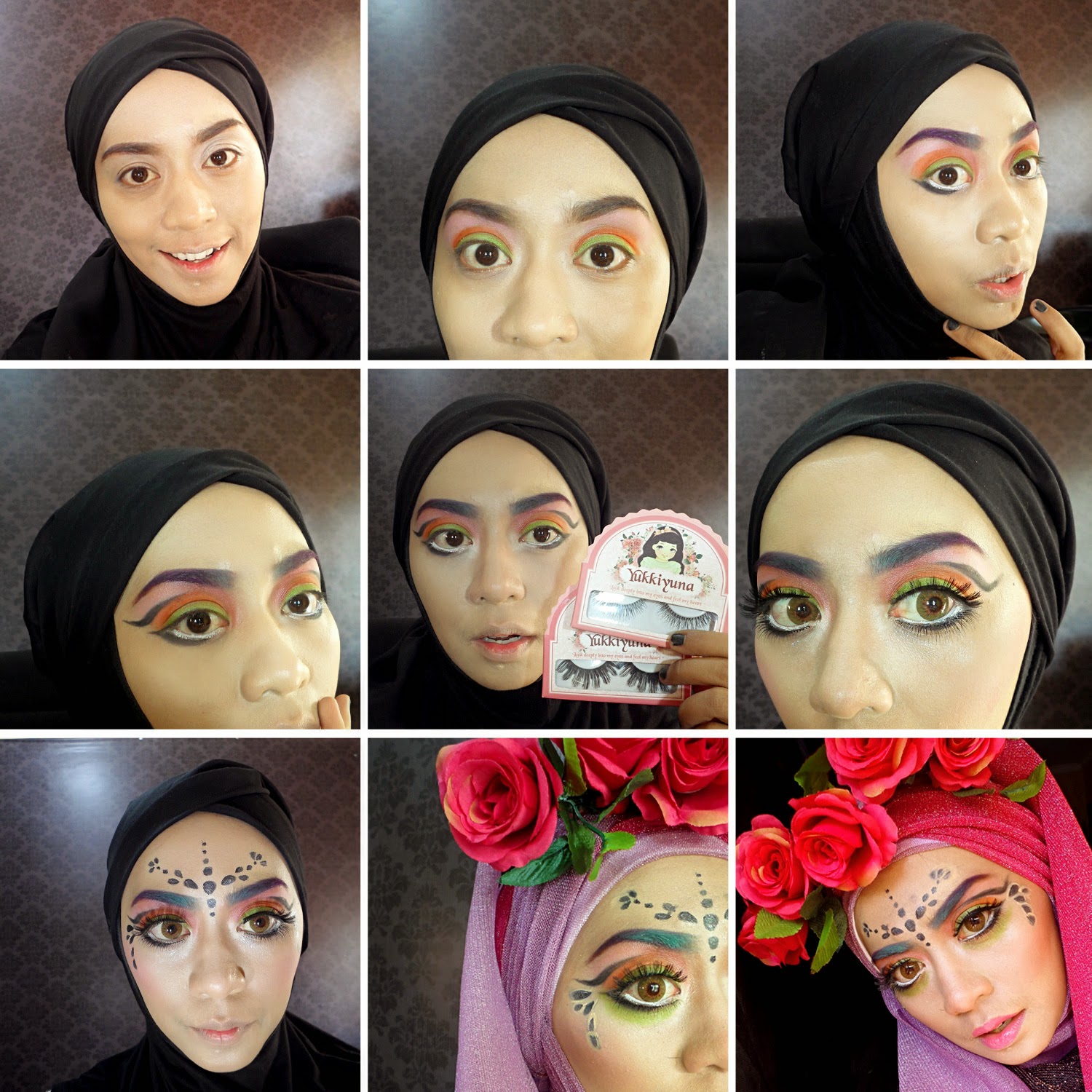 80 Ide Tutorial Hijab Segi Empat Inivindy 2017 Tutorial Hijab