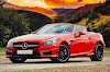 Red Mercedes Benz
