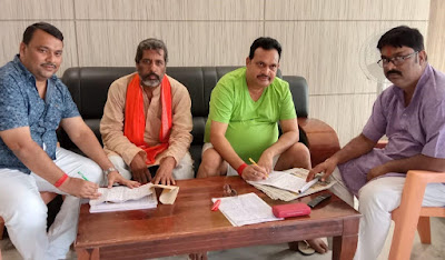 भाजपा के सक्रिय सदस्य बने एक्स एमएलसी अनुज, BJP active membership, anj news media 