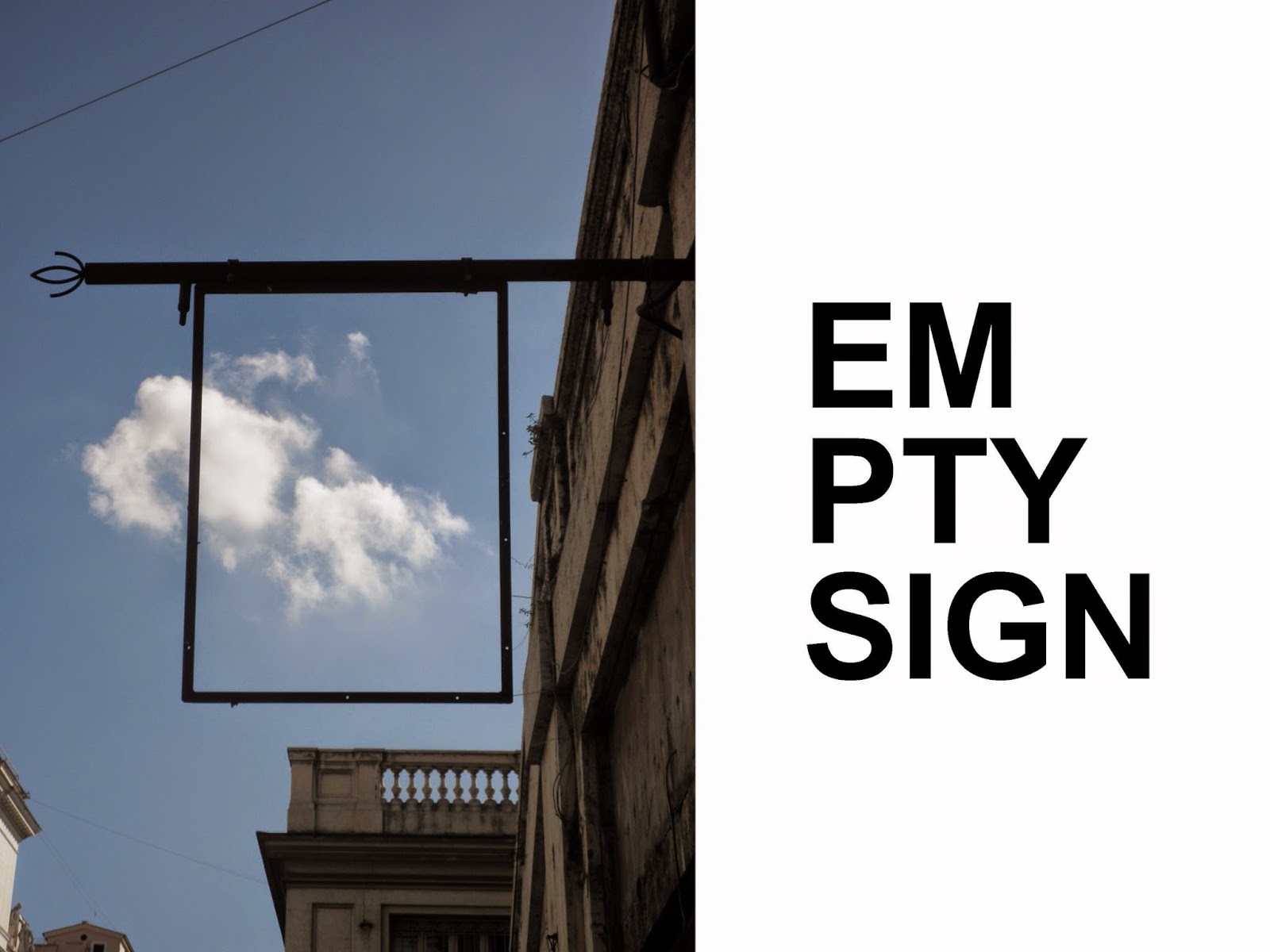Otto's Onderwereld: Empty sign