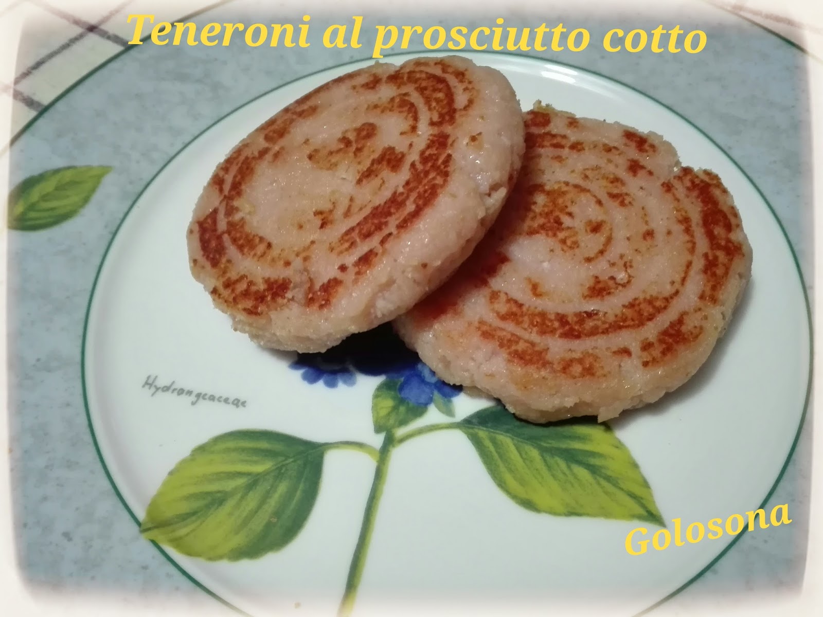 Golosona Teneroni di prosciutto cotto fatti in casa