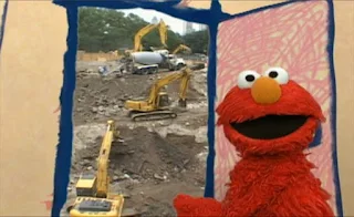 Guess What Elmo’s Thinking About Today. Sesame Street Elmo's World Building Things