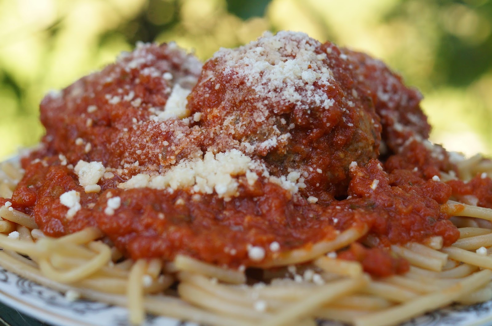 In the Kitchen with Jenny Spaghetti Meatballs (with Gluten Free Options)