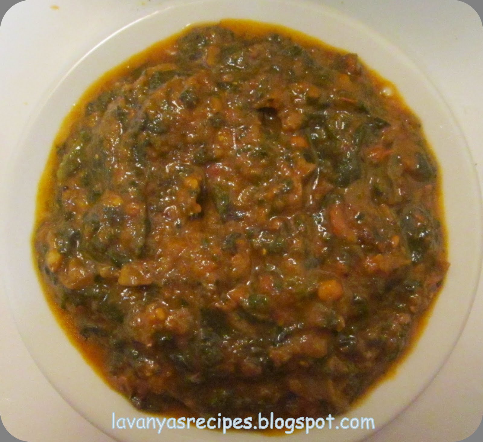 Spinach & Tomato Curry Diva Likes