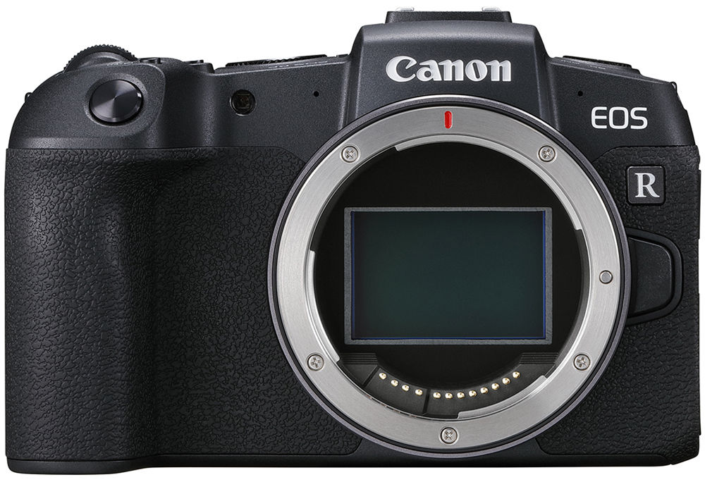 Canon EOS RP, вид спереди