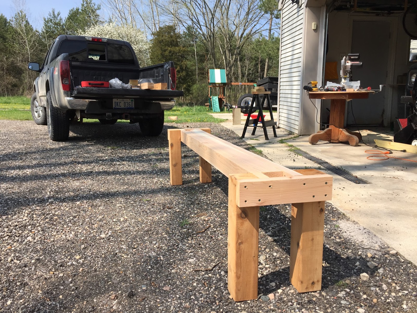 Live Edge Bench The Wolven House Project