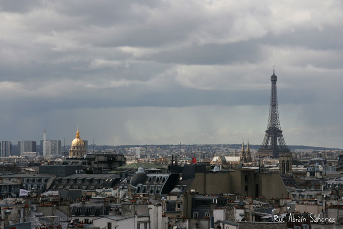 París, está hecha desde el museo Pompidou. 