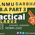 LNMU B.A Part 3 Practical Syllabus Download, All Subjects ~ LNMU Notes