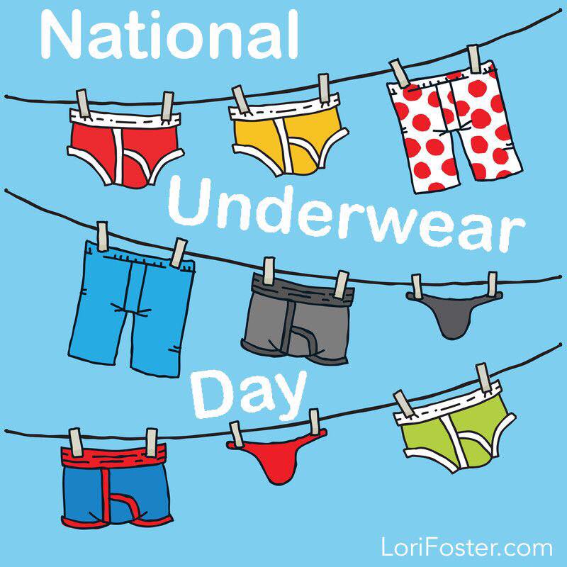 National Underwear Day Wishes Images What's up Today