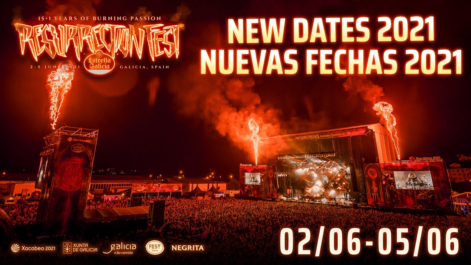 Resurrection Fest anuncia datas para 2021 e três cabeças de cartaz