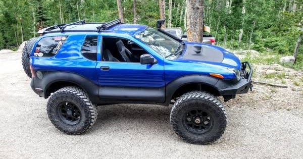 ISUZU Vehicross 1999 4x4 Lifted 37 Inch Tires and Solid ...
