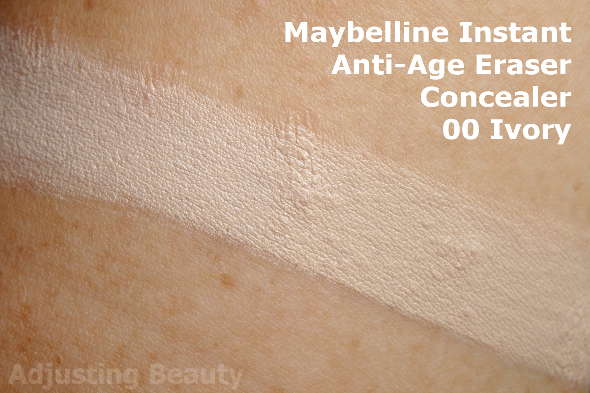 Review Maybelline Instant AntiAge Eraser Concealer 00 Ivory