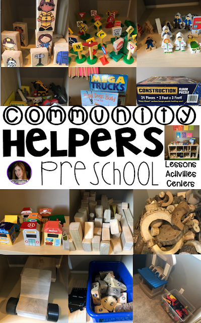 Are you looking for a fun hands-on community helper and fire safety themed unit that revolves around amazing stories and is appropriate for your preschool classroom? Then, you will love Community Themed Helper and Fire Safety Unit for Preschool. Construction Ideas.